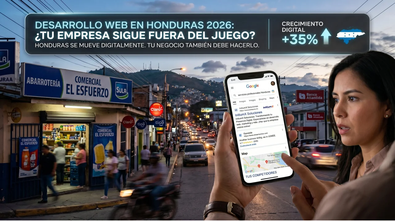 Desarrollo Web en Honduras 2026: Por Qué Tu Empresa No Puede Esperar Más