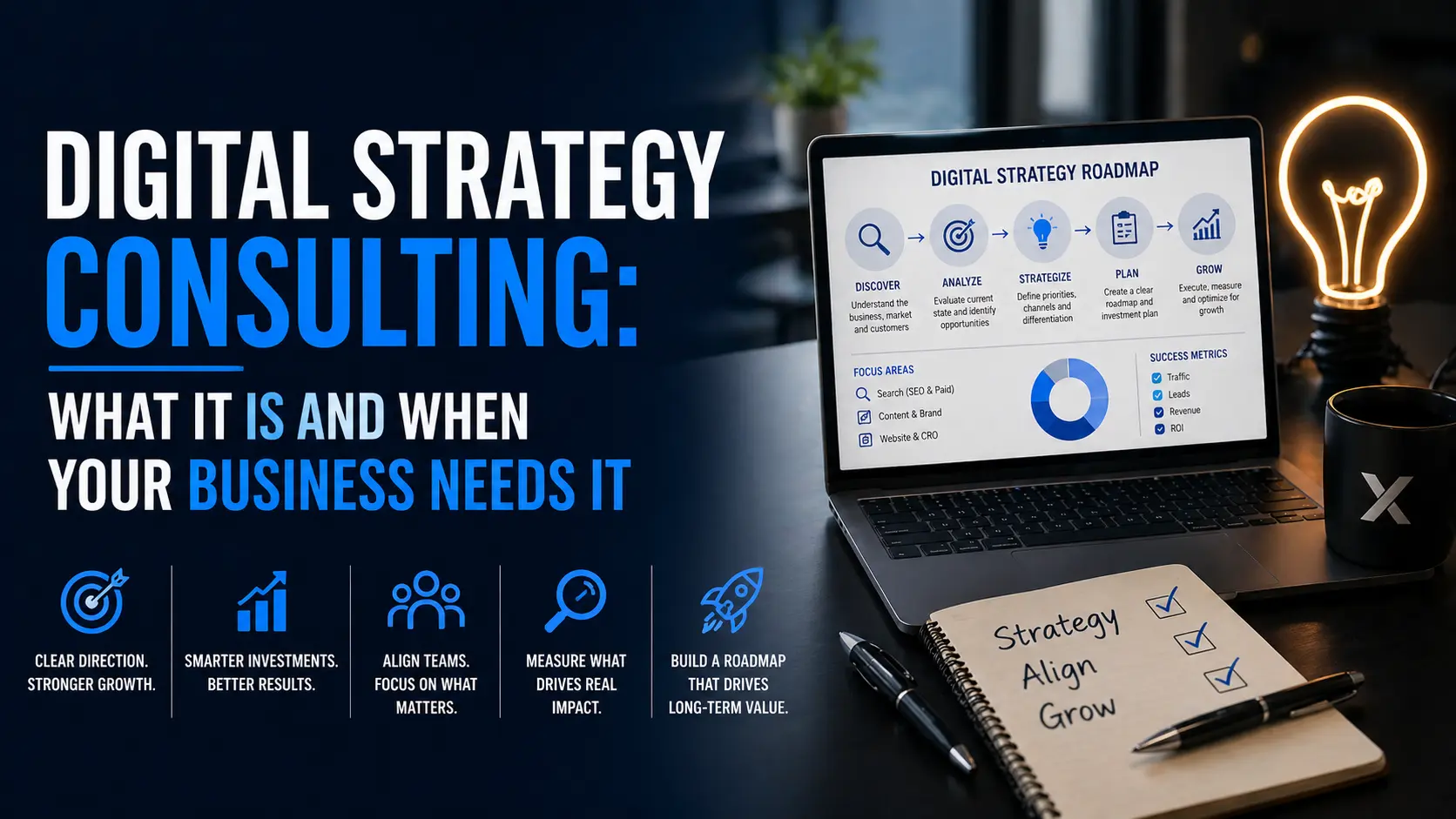 Digital Strategy Consulting: What It Is and When Your Business Needs It