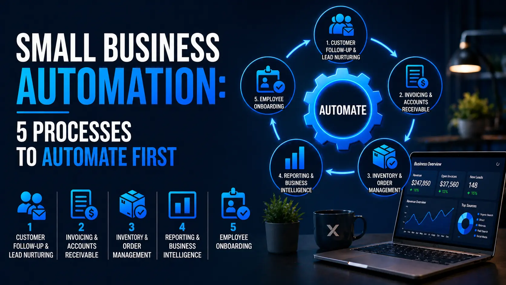 Small Business Automation: 5 Processes to Automate First